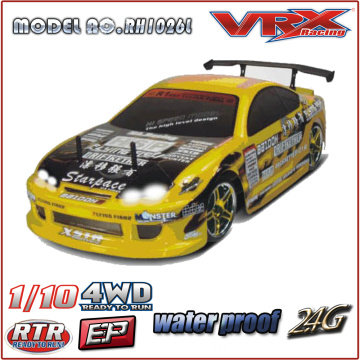 RC 1/10 Scale 4WD électrique DRIFT voiture, modèle de course haute vitesse voiture